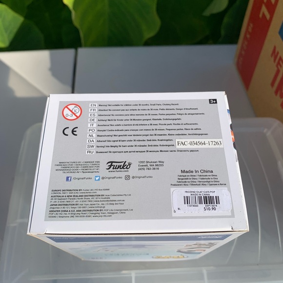 New Vaulted Funko Pop Olaf with Kittens Vinyl Pop Disney Frozen Olafs Adventures - Picture 8 of 8